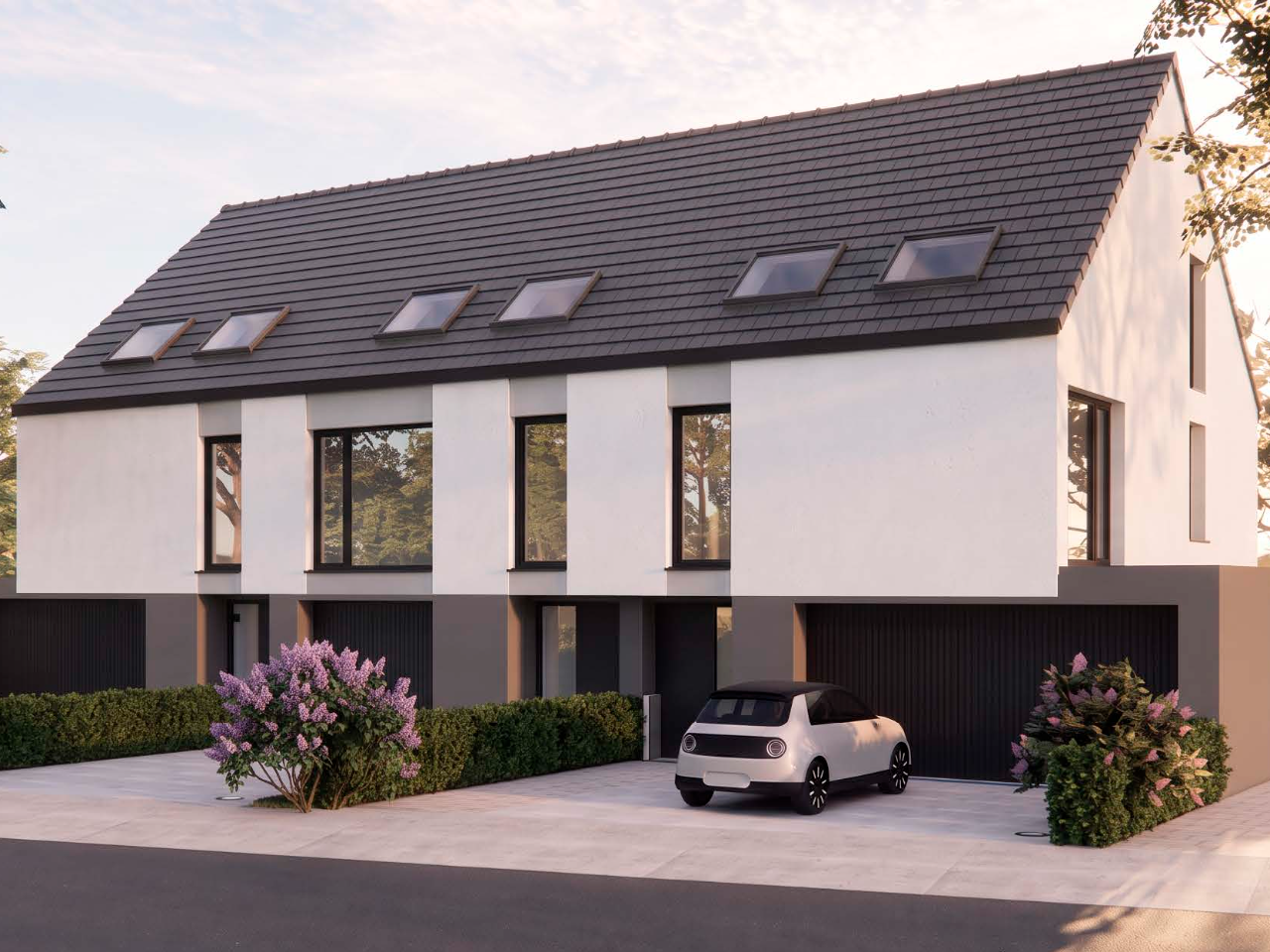 6 MAISONS UNIFAMILIALES
